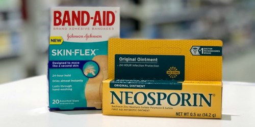 Band-Aid Bandages & Neosporin Only 98¢ Each After Cash Back at Walmart + More