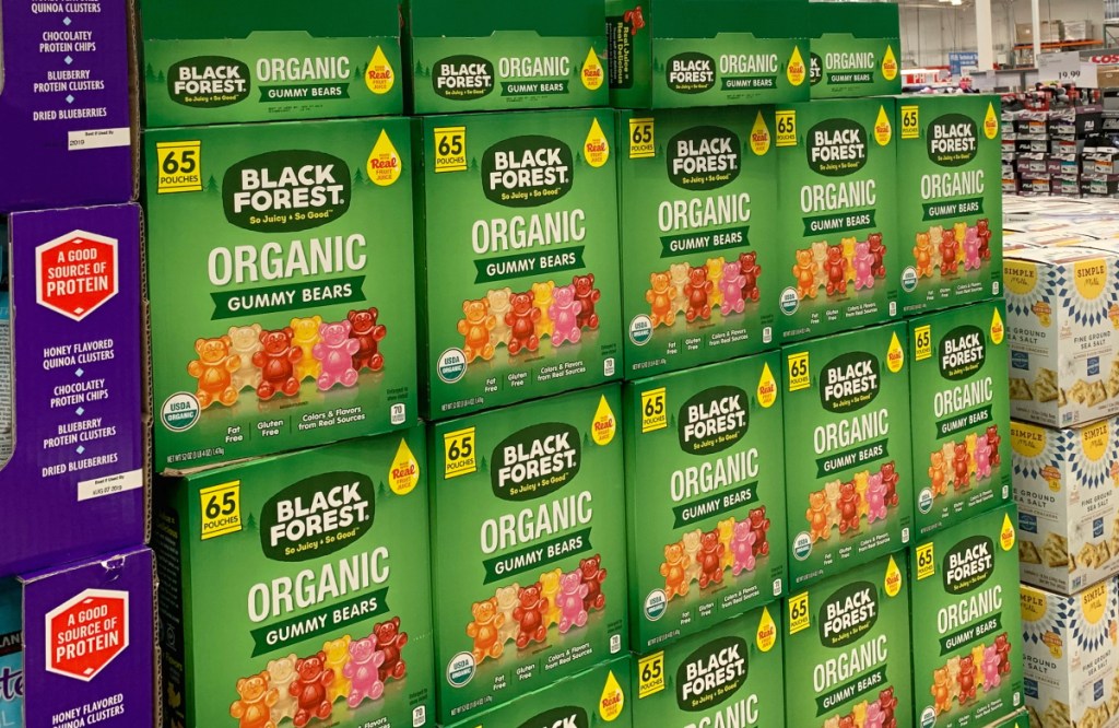 Black Forest Organic Gummy Bears at Costco