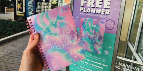 FREE Planner w/ Any Purchase at Justice