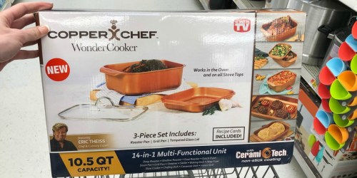 Copper Chef Wonder Cooker 3-Piece Set Possibly Only $13 at Walmart (Regularly $59)