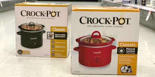 Crock-Pot 2-Quart Slow Cooker Only $7.99 at Target.online