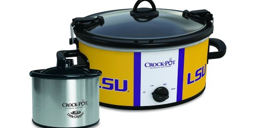 NCAA 6-Quart Crock-Pot Slow Cooker w/ 16-Ounce Little Dipper Just $22.99 Shipped (Regularly $70)