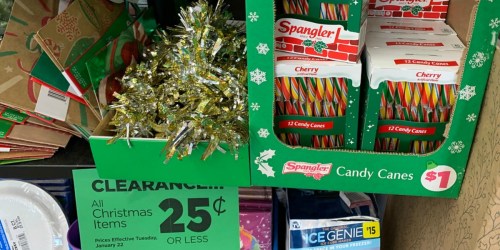 25¢ Christmas Clearance at Dollar General