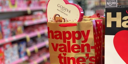 Over 50% Off Godiva Masterpieces Valentine’s Chocolate Hearts After Cash Back at Walgreens