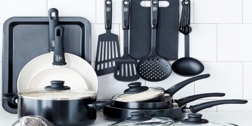 GreenLife Healthy Ceramic Non-Stick 18-Piece Cookware Set Only $39.97 at Walmart