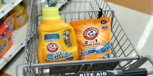 $3 Worth of New Arm & Hammer Laundry Coupons =  Only 99¢ at CVS, Walgreens & Rite Aid