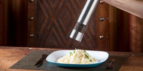 Modern Homes Gourmet Electric Salt & Pepper Mill Set Only $7.90 at Home Depot (Regularly $30)