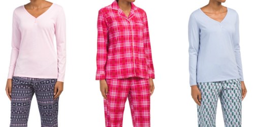 50% Off Nautica Women’s 2-Piece Pajama Sets at TJMaxx + More