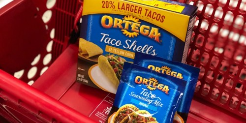 New $1/2 Ortega Product Coupon = Taco Seasoning Packets Only 19¢ at Target + More