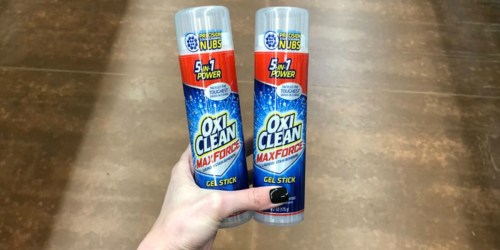 OxiClean Gel Stain Remover Stick Twin Pack Only $4.81 Shipped (Just $2.40 Each)