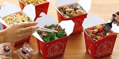 Panda Express Family Feast as Low as $21.50 – Includes 3 Large Entrees & 2 Large Sides