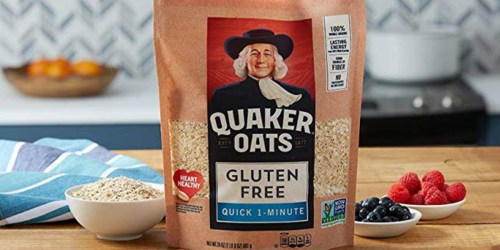 Amazon: Quaker Gluten Free Quick Cook Oats 4 Pack Only $13.99 Shipped (Just $3.49 Each)