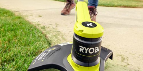 Ryobi Electric Cordless String Trimmer Only $55 Shipped (Regularly $90)