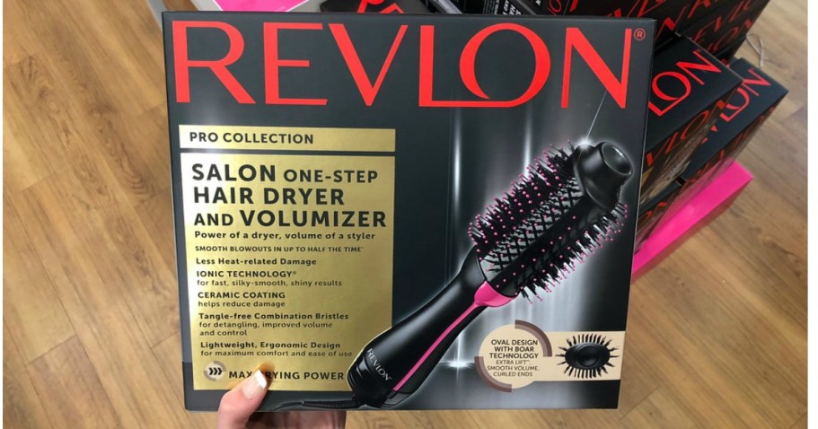 Revlon One-Step Hair Dryer & Volumizer Brush Only $18.99 Shipped (Reg. $56)