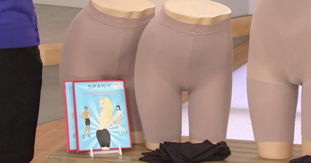 Spanx Power Panties on a mannequin