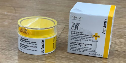 50% Off StriVectin Tightening Neck Cream Plus at Ulta Beauty & More