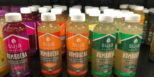 Suja Kombucha Drinks Possibly as Low as 56¢ Each After Cash Back at Target + More