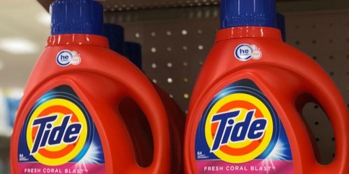 Tide Liquid Detergent 115oz Bottle as Low as $4.78 at Lowe’s