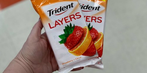 Trident Layers Sugar Free Gum 12-Pack Only $5.79 (Just 48¢ Per Pack) – Ships w/ $25 Amazon Order