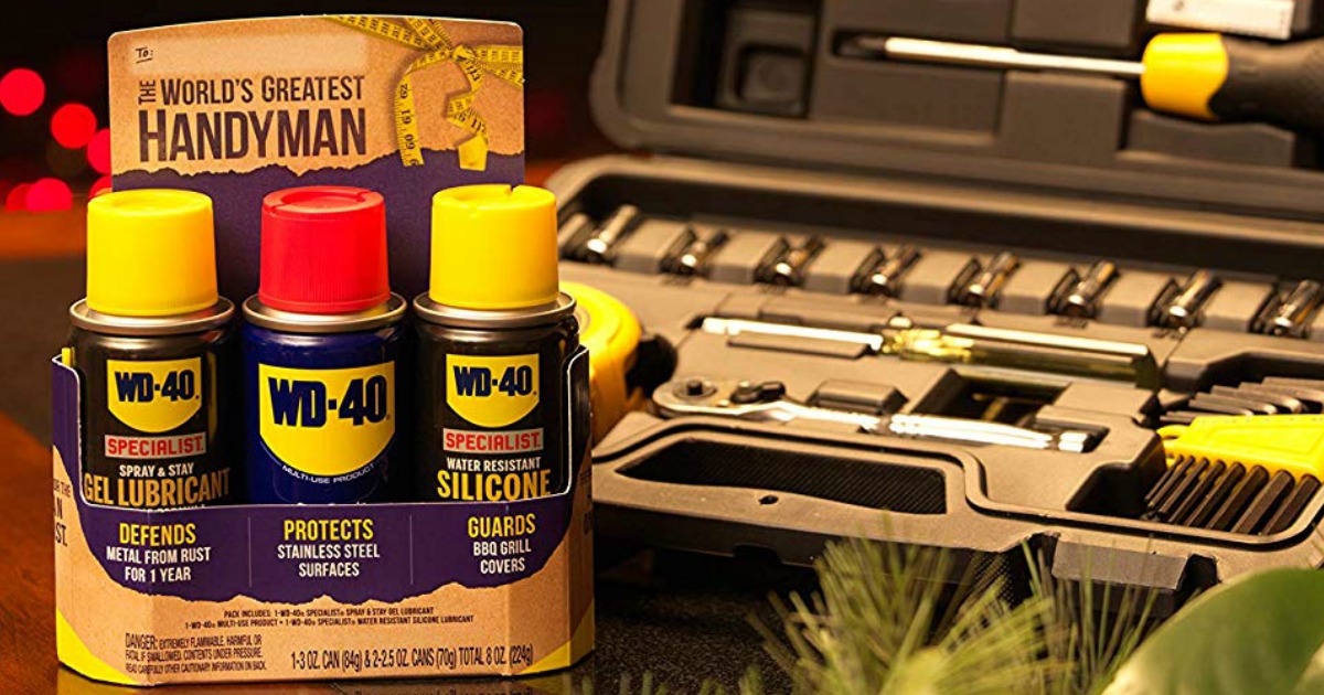 WD-40 Gift Pack Possibly Only $2.49 at Lowe’s (Regularly $10)