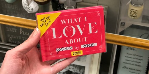 What I Love About You Fill In The Blank Book as Low as $7 Shipped & More