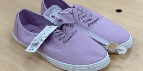 Women’s Lace Up Canvas Sneakers Possibly Only $5 at Target