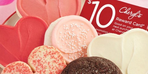 Cheryl’s 6 Cookie Sampler + $10 Reward Card Only $9.99 Delivered (Order Now for Valentine’s Day)