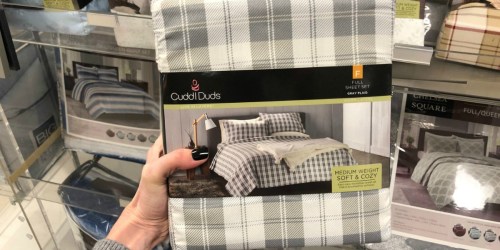 Up to 80% Off Cuddl Duds Flannel Sheet Sets on Kohls.online | Prices from $12.99 (Reg. $60)