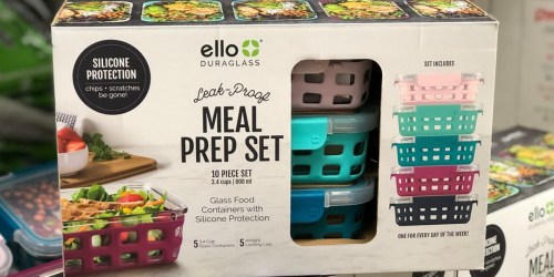 Sam’s Club: Ello DuraGlass 10-Piece Meal Prep Set Only $24.98 Shipped