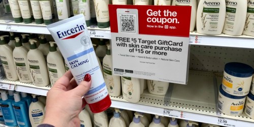 New Eucerin Coupons = 50% Off Lotion After Target Gift Card