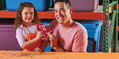 Register Now for Free Home Depot Candy Heart Box Kids Workshop on February 2nd