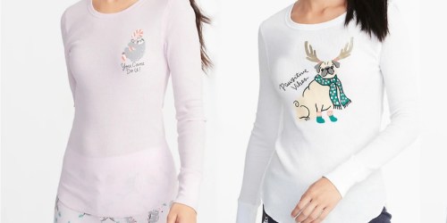 Old Navy Thermal Tees as Low as $1.78 + More (Today Only)