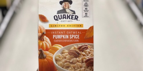 Amazon: Quaker Seasonal Sampler Only $11.99 Shipped (Includes 6 FULL-SIZE Products)