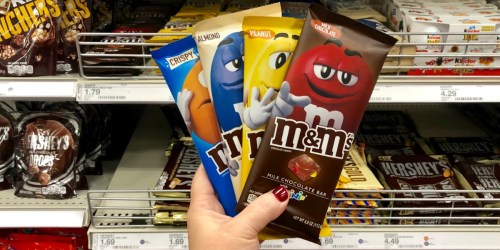 New $1/2 M&M’s Chocolate Bars Coupon = 84¢ Each at Target