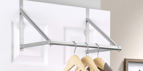 Amazon: Whitmor Over The Door Metal Closet Rod Only $8.11 Shipped (Awesome Reviews)