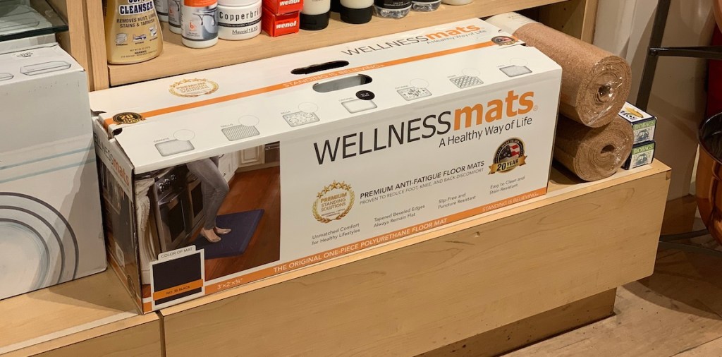 williams sonoma copycat post - wellness mat kitchen floor