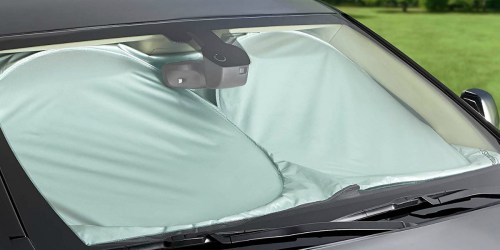 AmazonBasics Car Windshield Sun Shade as Low as $3