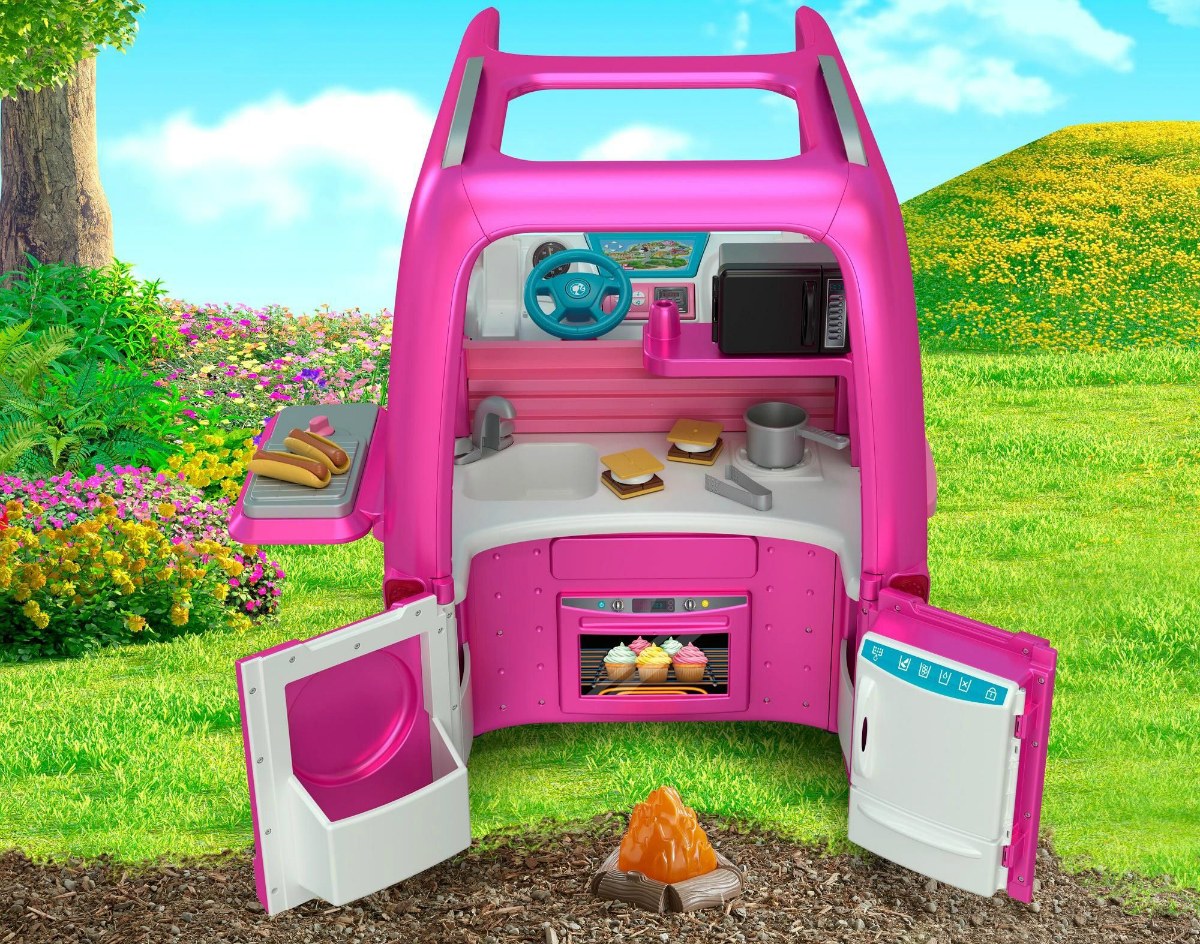 Barbie Dream Camper from the back