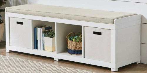 Walmart: Better Homes & Gardens Storage Bench Only $59.99 Shipped (Regularly $100)