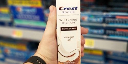 Crest 3D White Whitening Therapy Coconut Oil Toothpaste – Now Available at Walmart