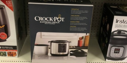 Crock-Pot Express Crock 6-Quart Pressure Cooker Only $49.99 Shipped (Regularly $100)