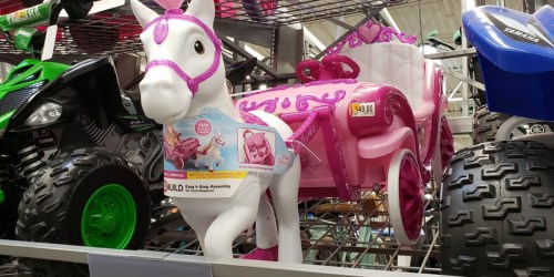 Disney Royal Ride-on Horse & Carriage Possibly Just $99 at Walmart (Regularly $200)