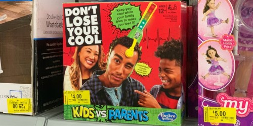 Hasbro Don’t Lose Your Cool Kids vs. Parents Game Possibly Just $4 at Walmart (Regularly $20)