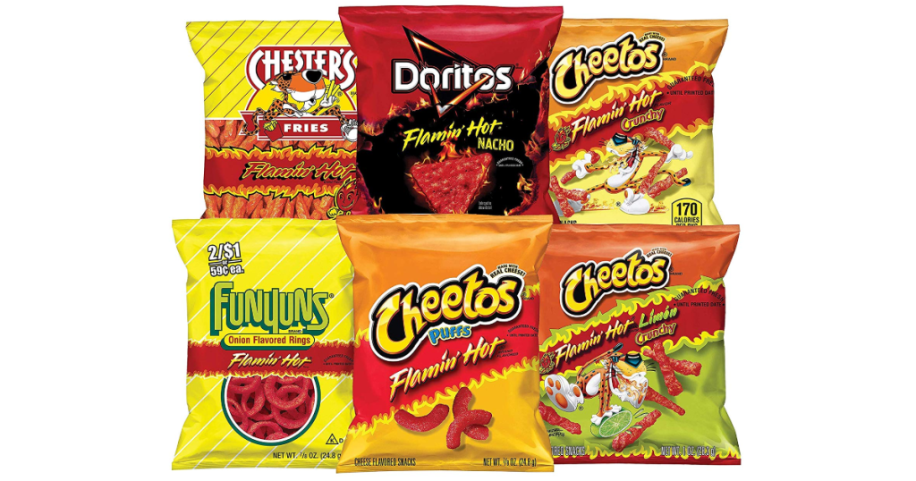 Frito-Lay Flamin Hot variety pack