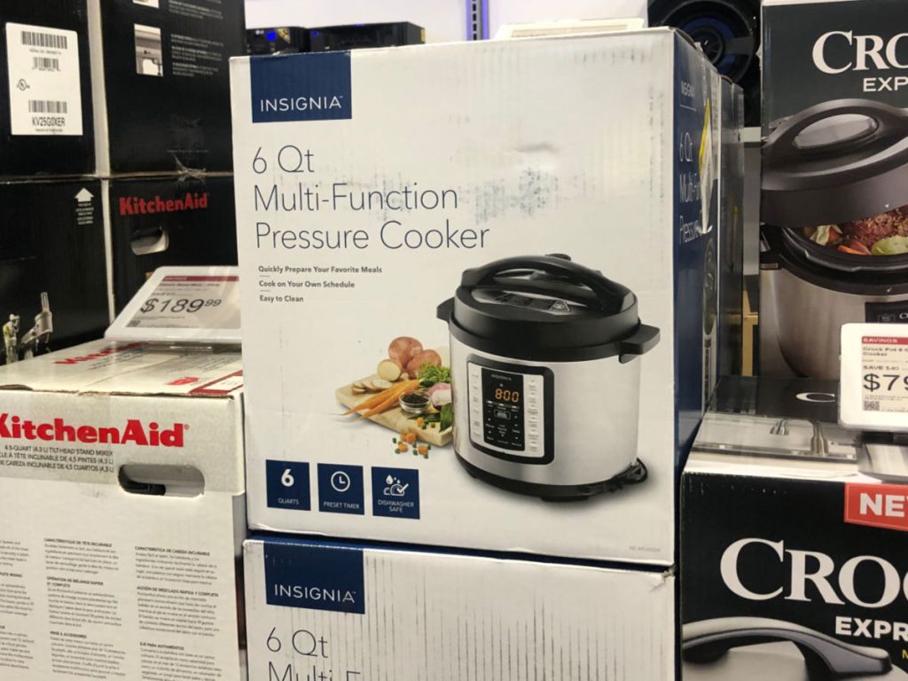 insignia pressure cooker boxes