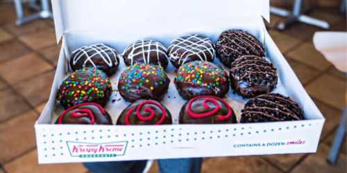 One Dozen Krispy Kreme Doughnuts Only $6.99 for Rewards Members (3/5-3/7)