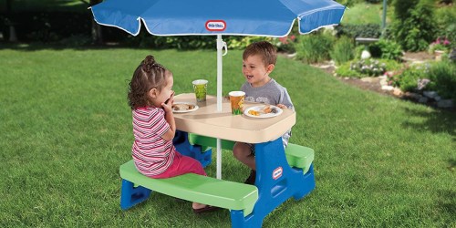 Little Tikes Picnic Table w/ Umbrella Just $35 Shipped at Walmart (Regularly $70)