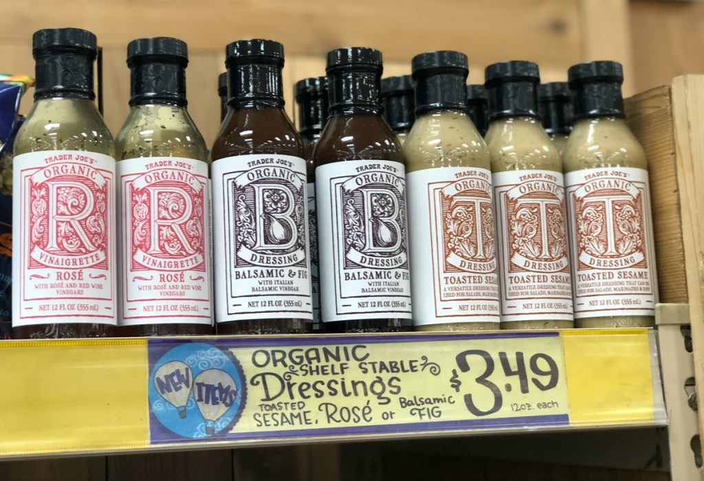 New salad dressings at Trader Joe's