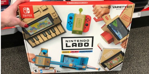 Nintendo Labo Variety Kit Only $29.99 Shipped (Regularly $69.99)