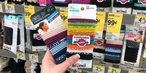 TWO Scünci Hair Elastics 27-Count Packs Only $1.49 (Just 75¢ Each) at Walgreens